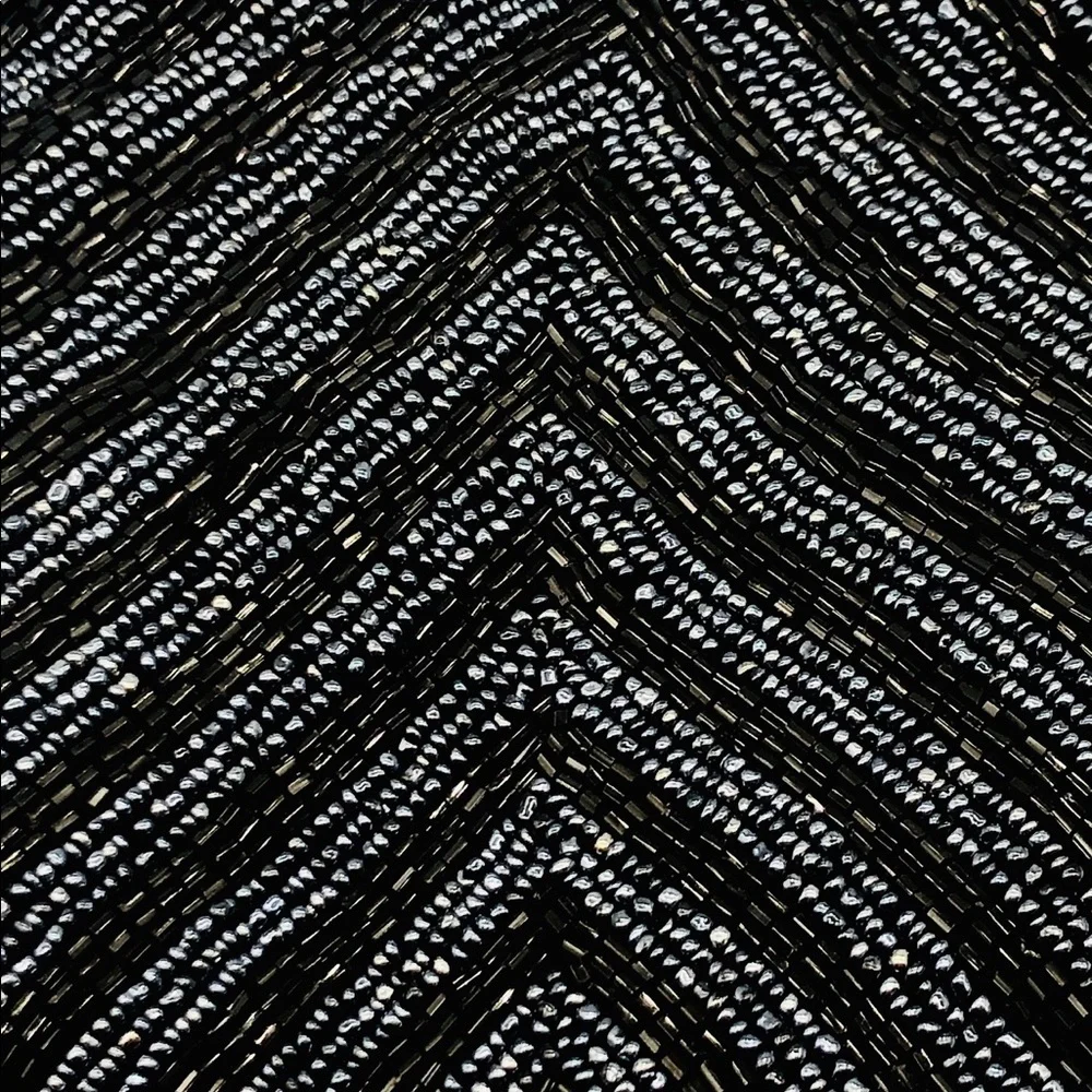 Black Beaded Evening Bag - Picture 2 of 6